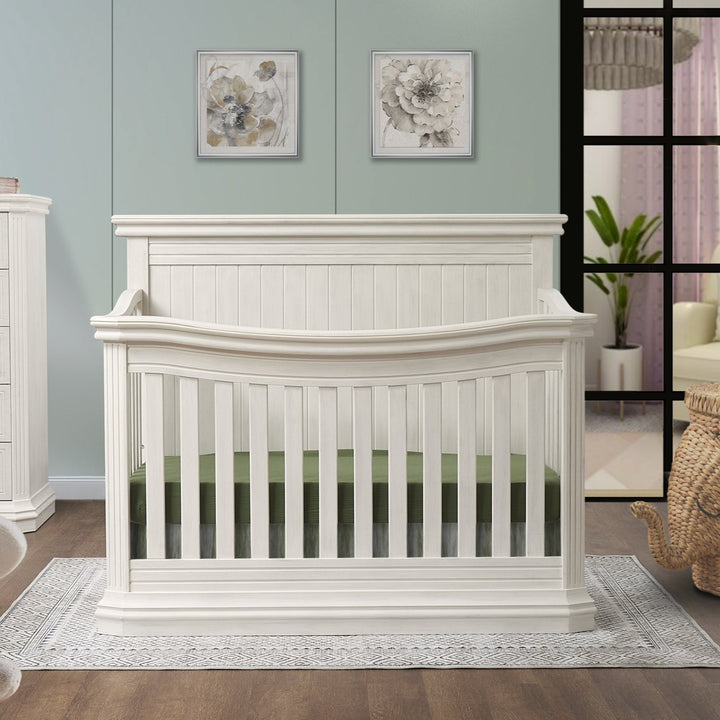 Sorelle Vista Elite Panel Flat-Top 4-In-1 Crib
