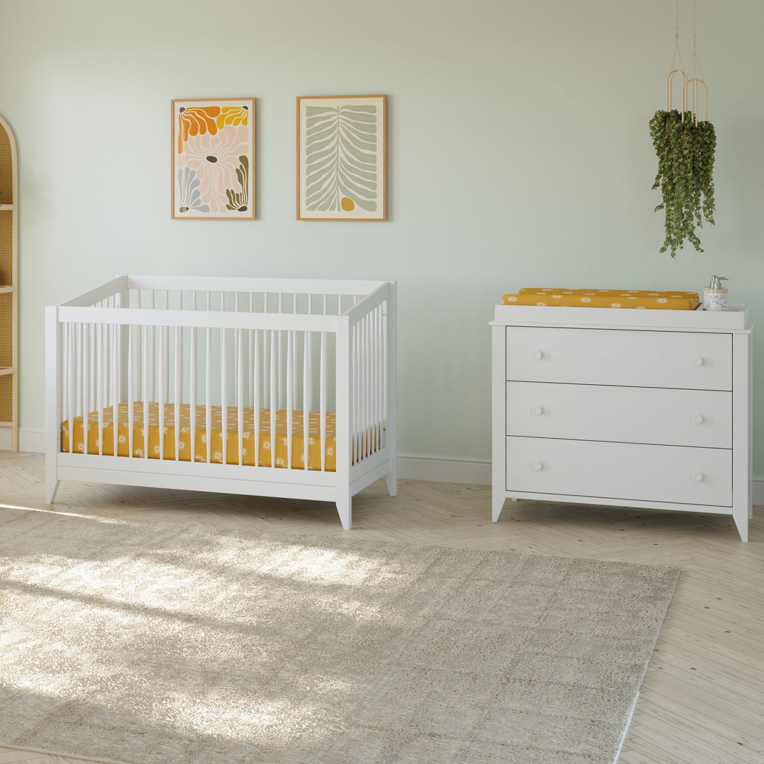 Babyletto Sprout 3-Drawer Changer Dresser with Removable Changing Tray