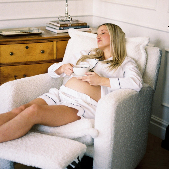 Oilo Flynn Gliding Swivel Nursery Recliner