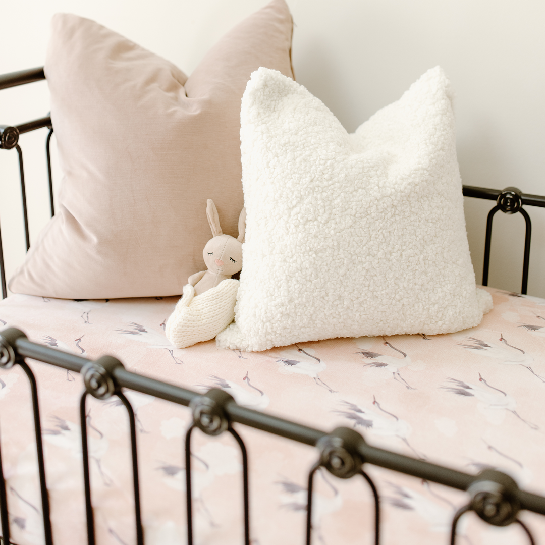 Oilo Faux Sheepskin Pillow | Cloud