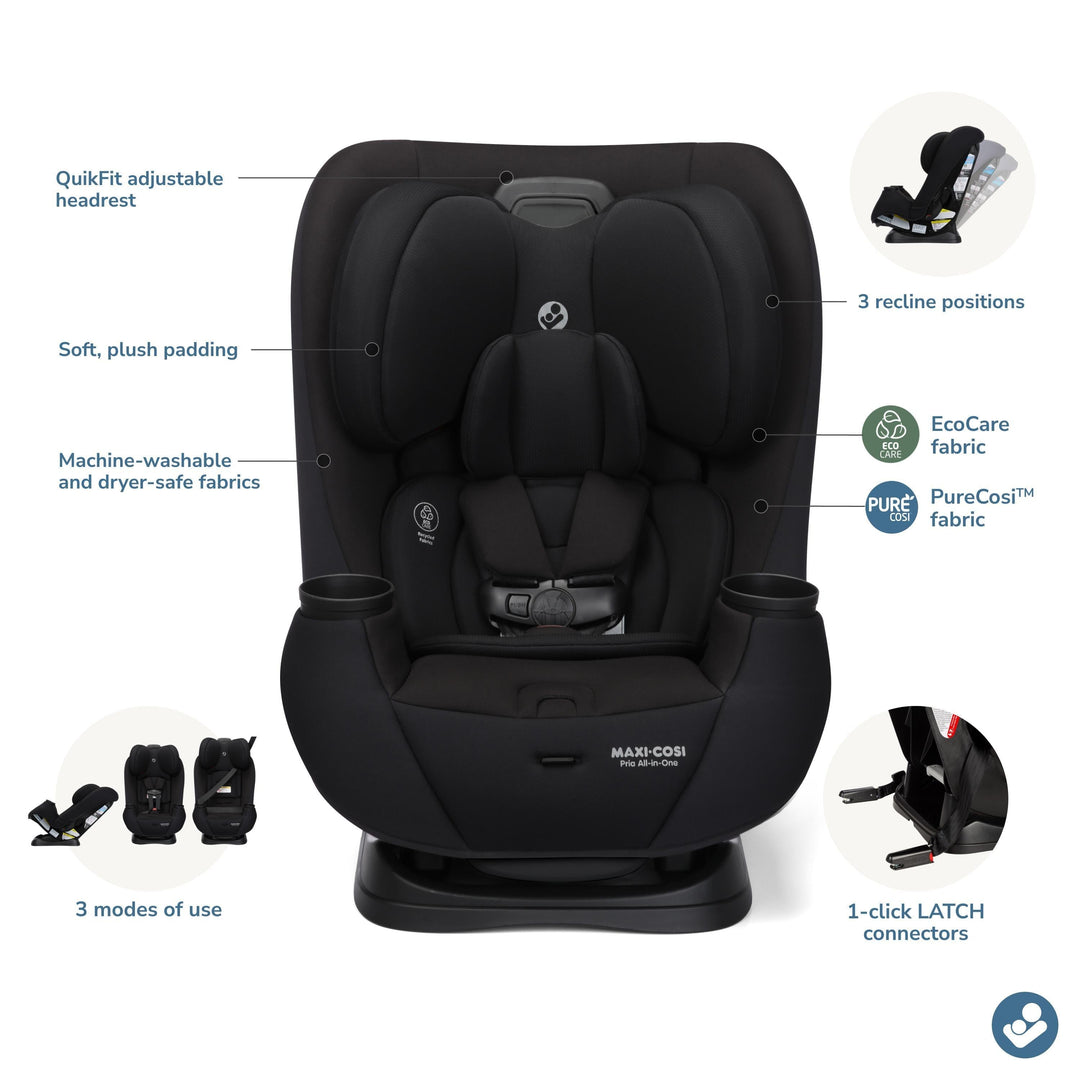 Maxi-Cosi Pria All-in-One Convertible Car Seat