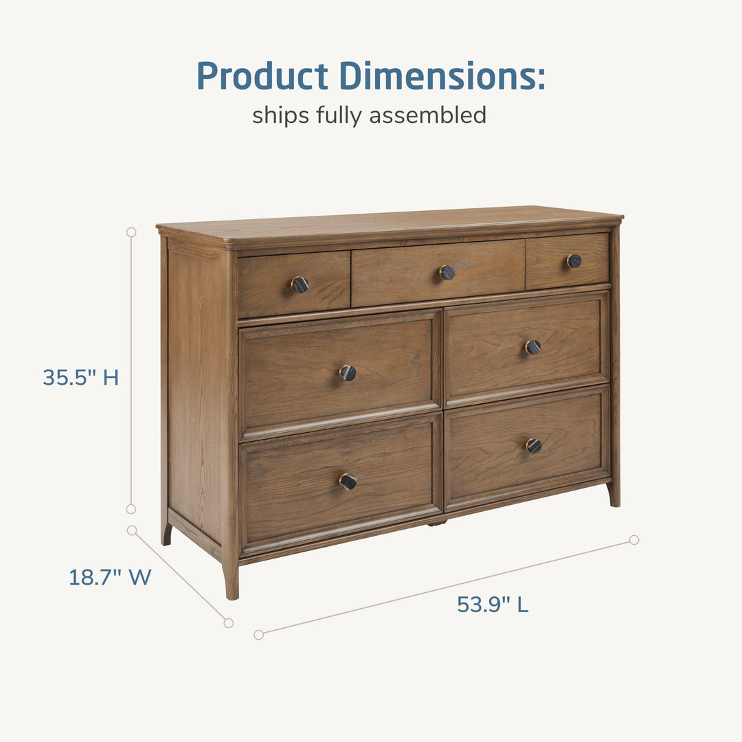 Maxi-Cosi Nursery Quiet Luxury 7-Drawer Dresser | PRESALE