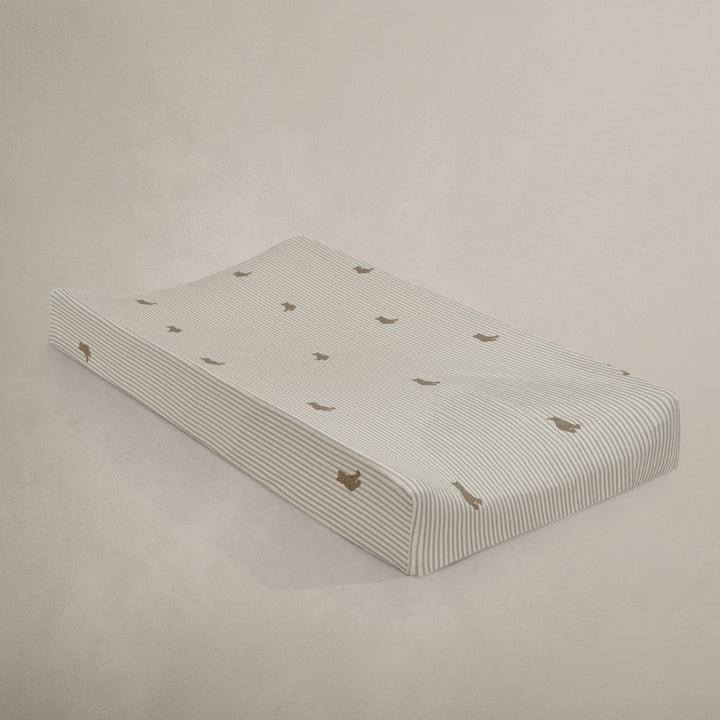 Oilo Bear | Convertible Moses Basket Sheet & Extra Small Changing Pad Cover