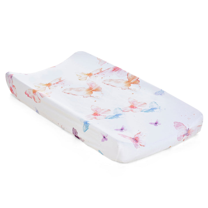 Oilo Butterfly | Convertible Bassinet Sheet & Changing Pad Cover