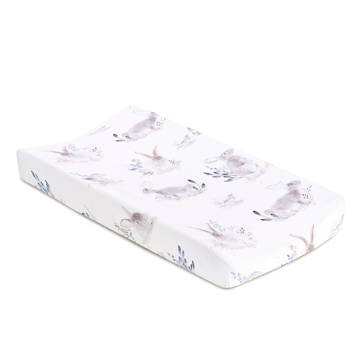 Oilo Cottontail | Convertible Bassinet Sheet & Changing Pad Cover