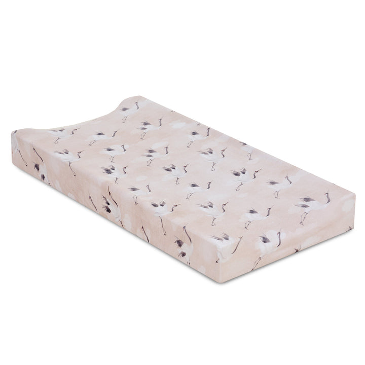 Oilo Crane | Convertible Bassinet Sheet & Changing Pad Cover
