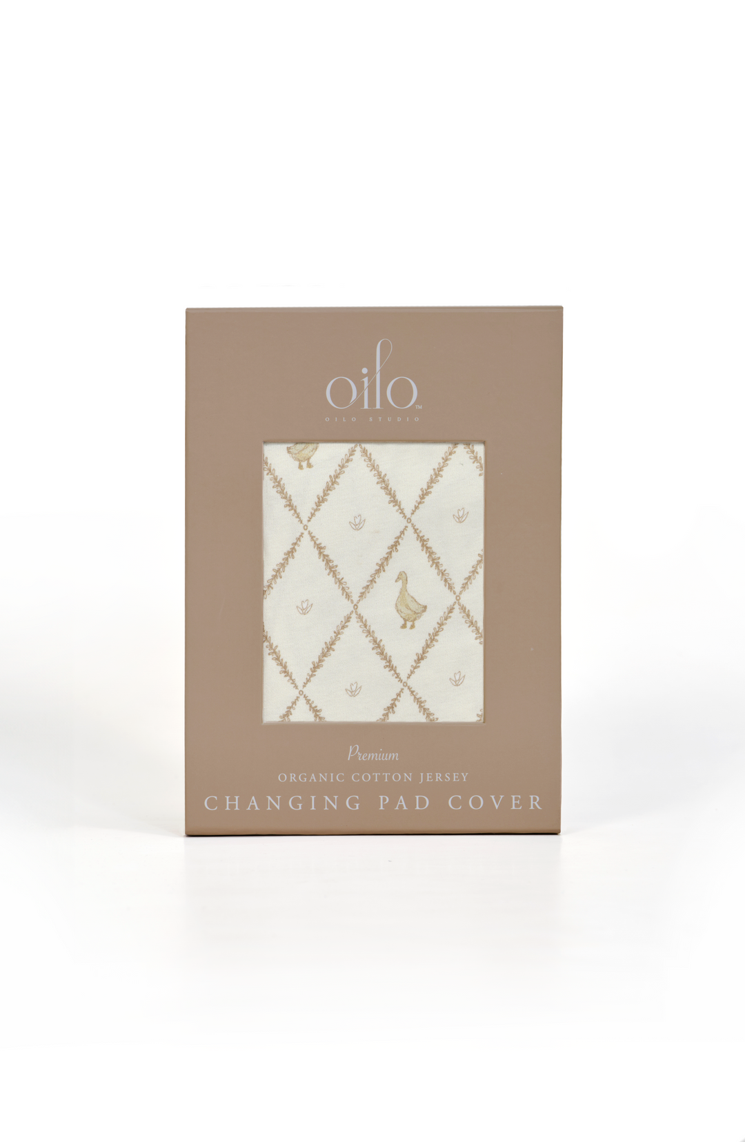 Oilo Butter Yellow Duck | Convertible Moses Basket Sheet & Extra Small Changing Pad Cover