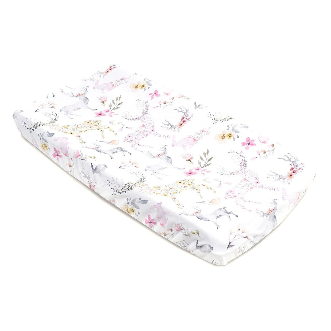 Oilo Fawn | Convertible Bassinet Sheet & Changing Pad Cover