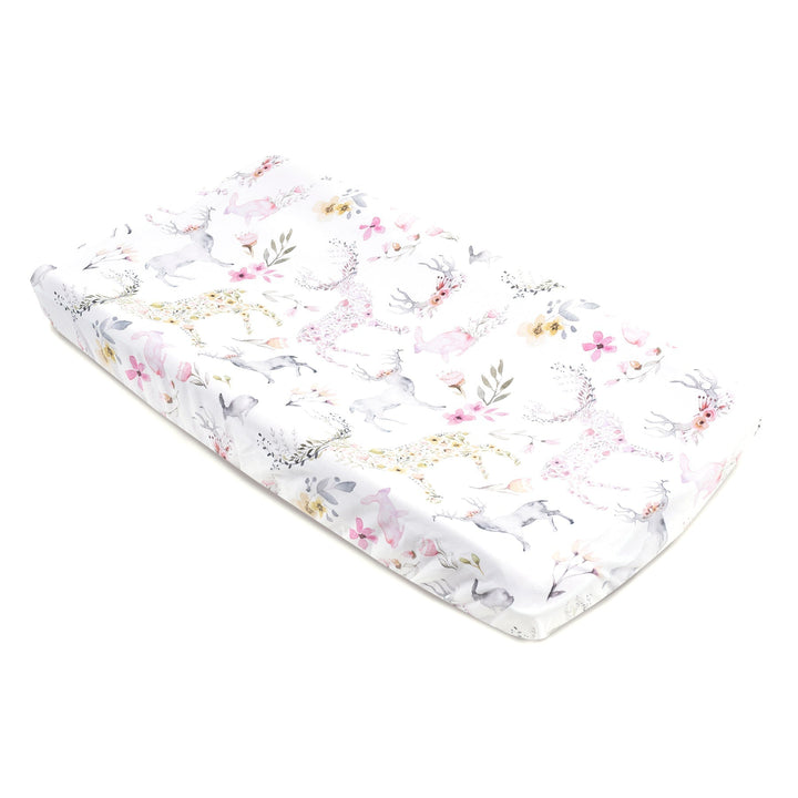 Oilo Fawn | Convertible Bassinet Sheet & Changing Pad Cover