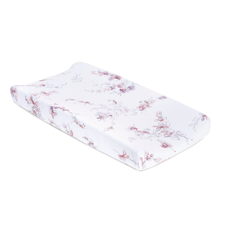 Oilo Bella Floral | Convertible Bassinet Sheet & Changing Pad Cover