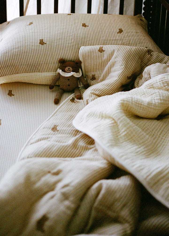 Oilo Bear | Crib Sheet