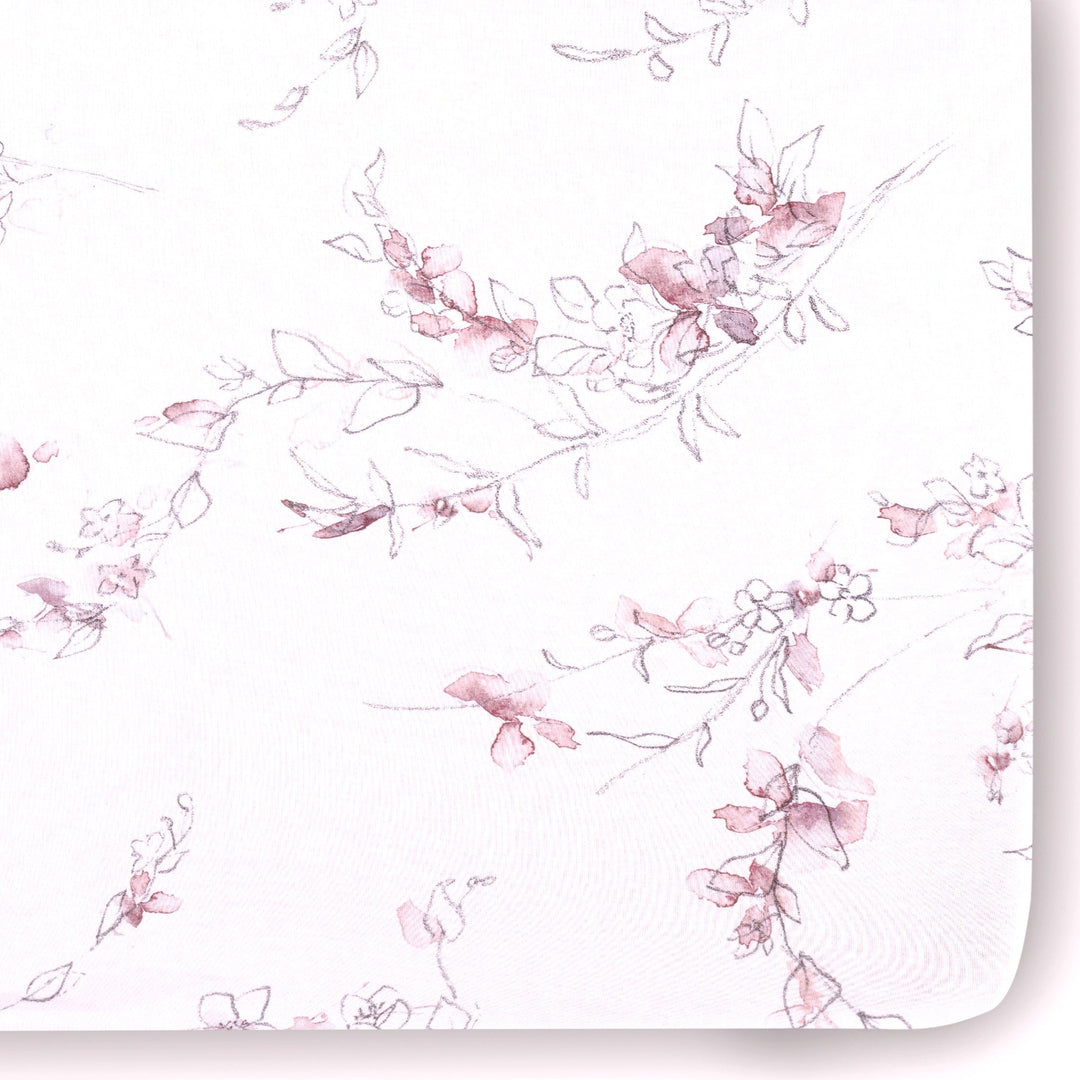 Oilo Bella Floral | Crib Sheet