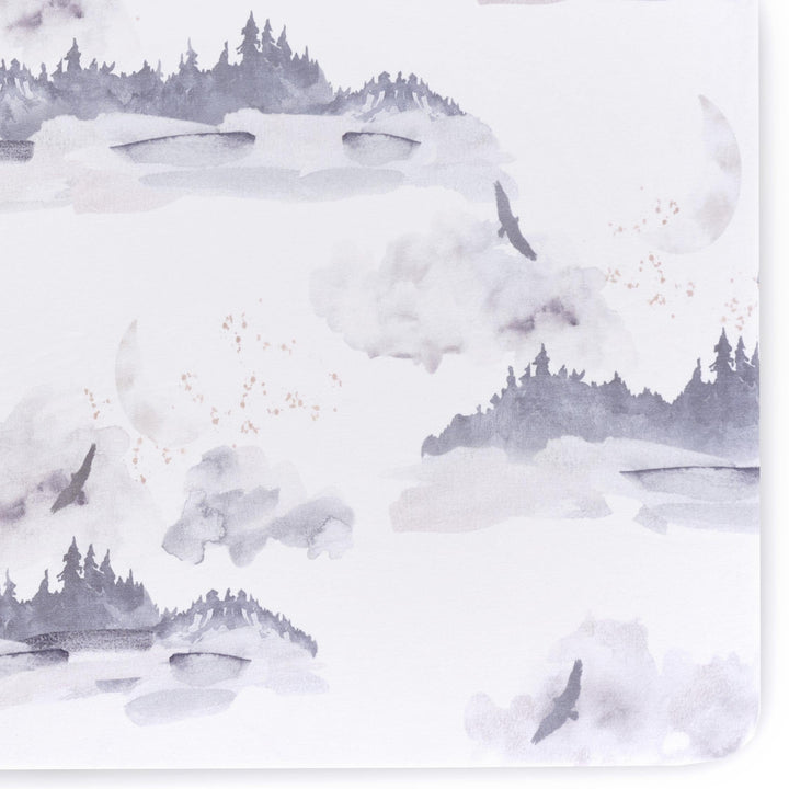 Oilo Misty Mountain | Crib Sheet