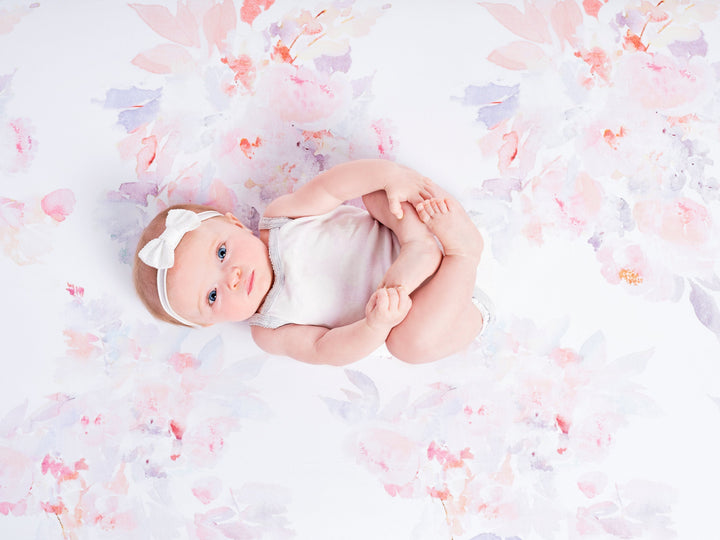 Oilo Prim Floral | Crib Sheet