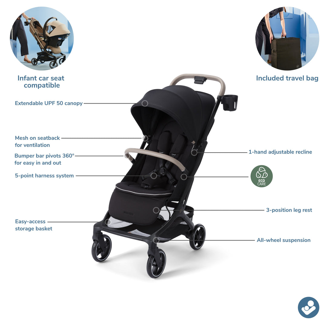 Maxi-Cosi Oxford Cabin Lightweight Travel Stroller