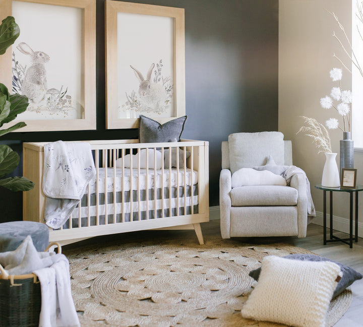 Oilo Cottontail & Llama | Jersey Swaddle Blanket Set