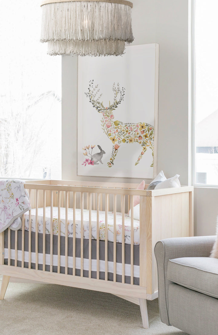 Oilo Fawn | Crib Sheet