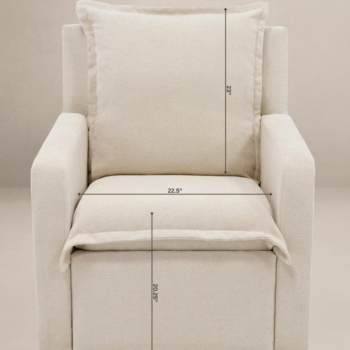 Oilo Flynn Gliding Swivel Nursery Recliner