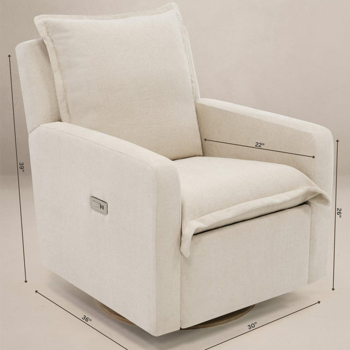 Oilo Flynn Gliding Swivel Nursery Recliner