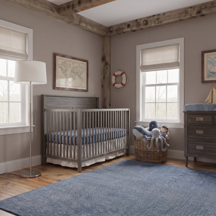 Sugar + Maple Fitted Crib Sheet