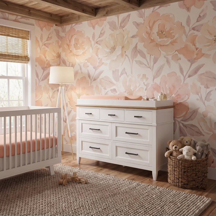 Sugar + Maple Fitted Crib Sheet