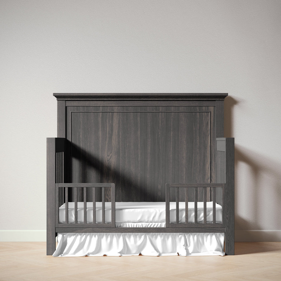 Silva Furniture Jackson Crib | 5-in-1 Convertible | Solid Wood