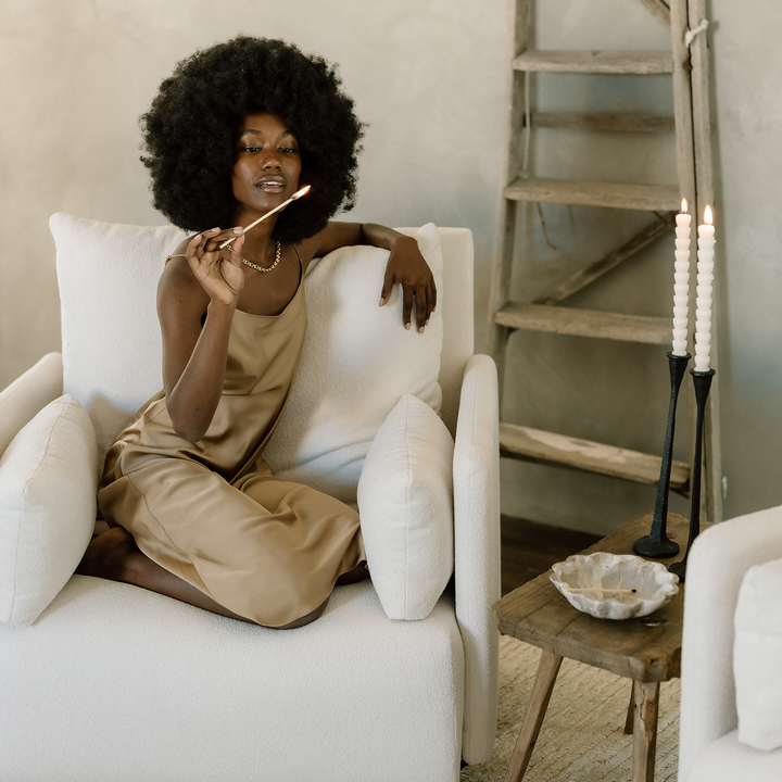 Oilo Ollie: a Chair and a Half | Swivel Nursery Glider with Back Recline Feature