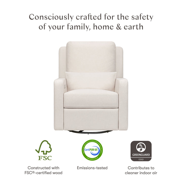 Babyletto Sigi Electronic Recliner and Glider with USB Port