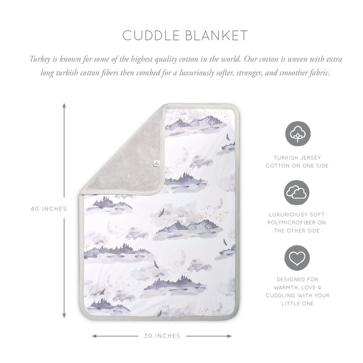 Oilo Misty Mountain | Cuddle Blanket