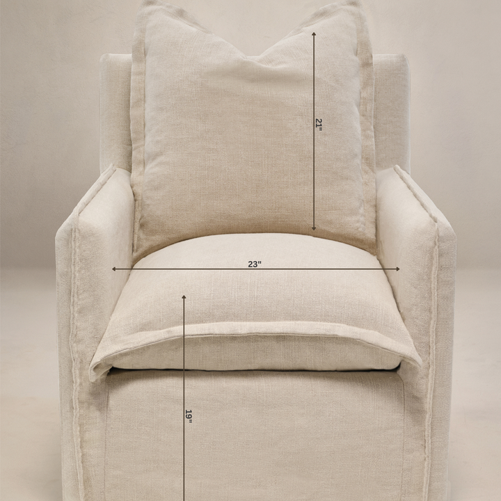 Oilo Margot Swivel Nursery Glider