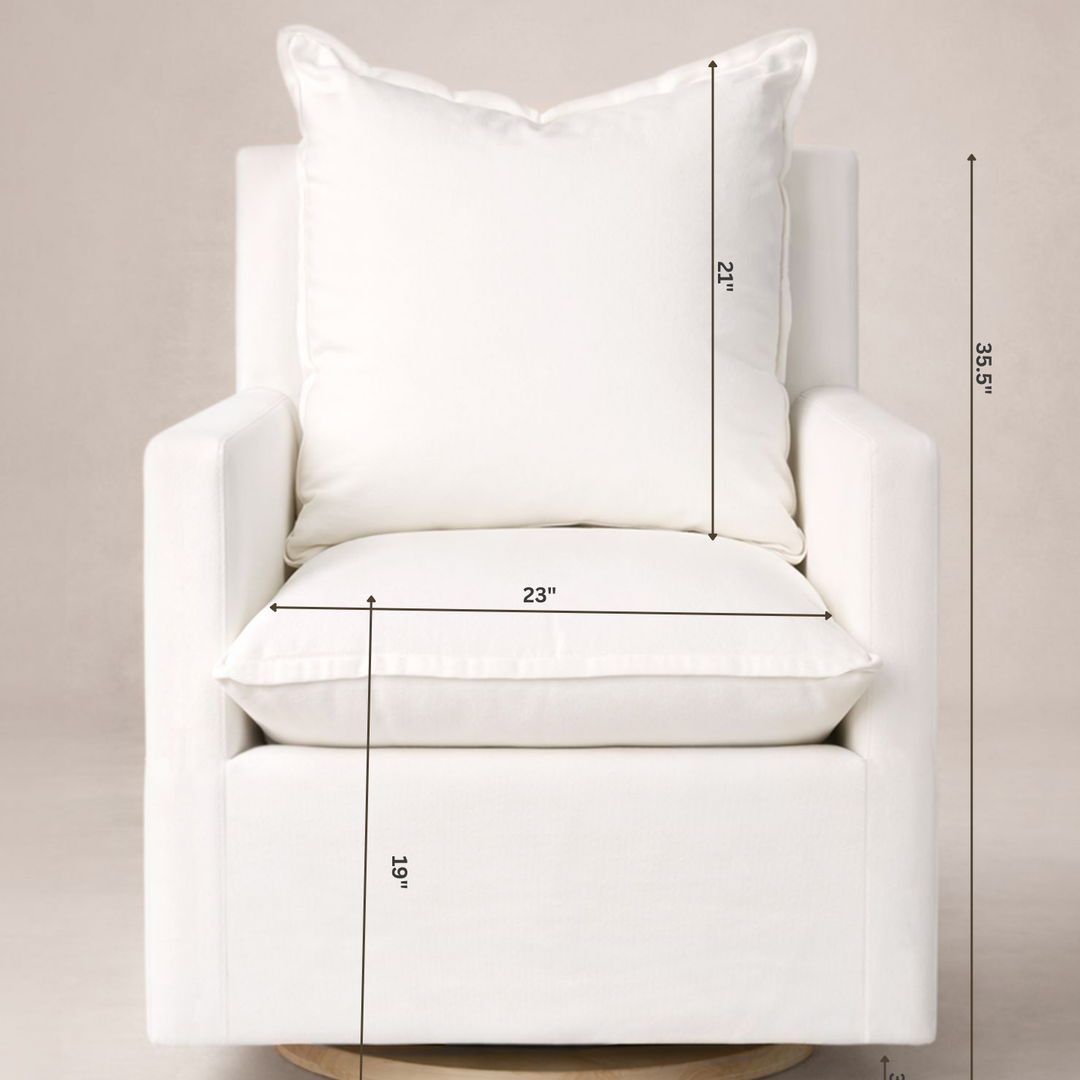 Oilo Nola Swivel Nursery Glider