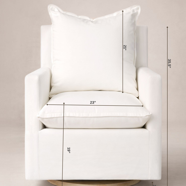 Oilo Nola Swivel Nursery Glider