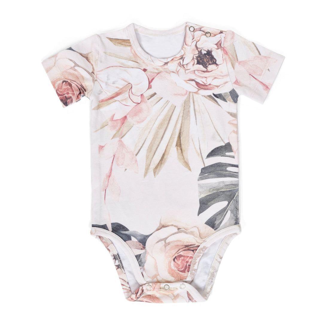 Oilo Vintage Bloom | 3-6 Month Infant Onesie