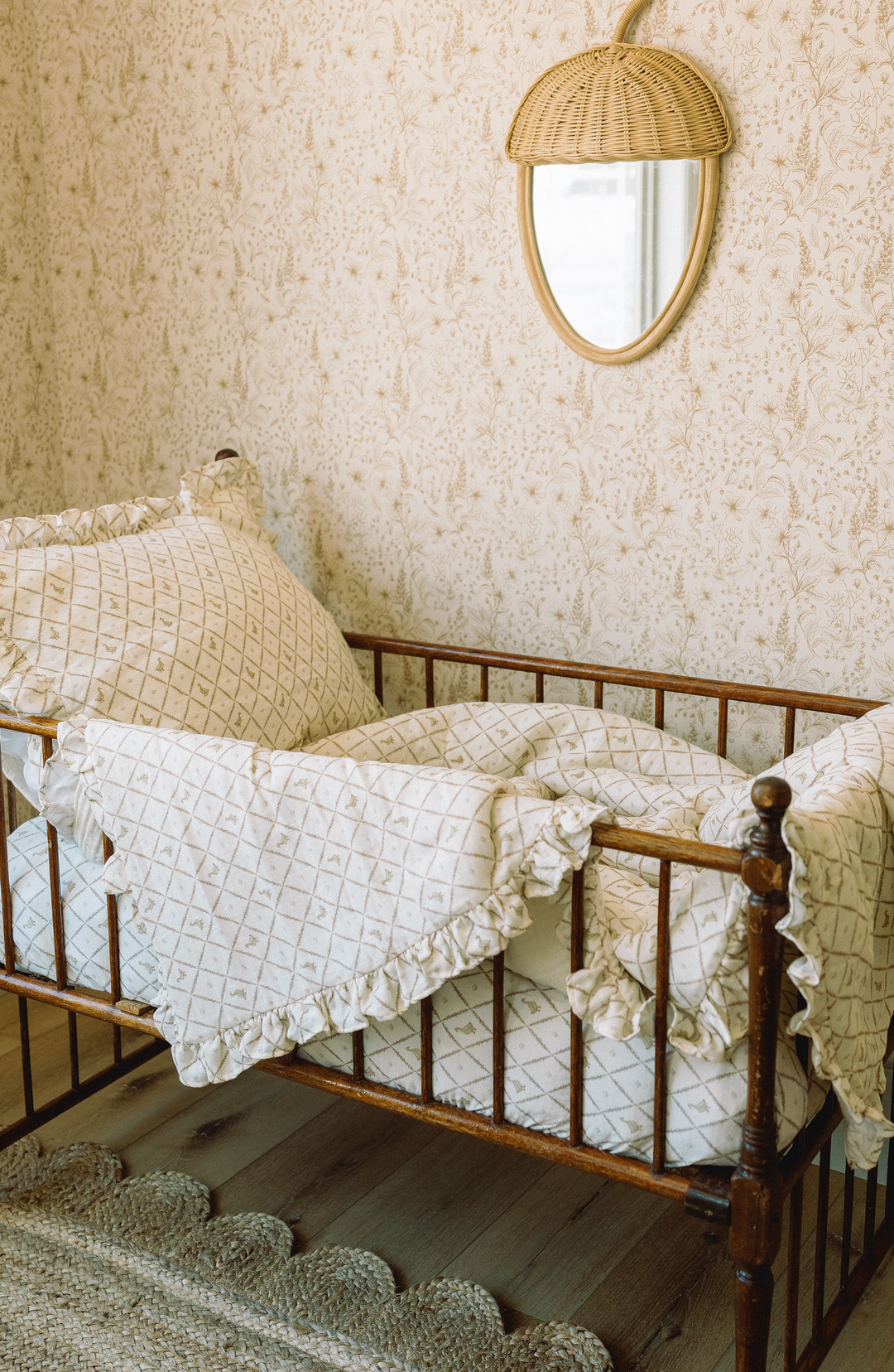 Oilo Butter Yellow Duck | Crib Sheet