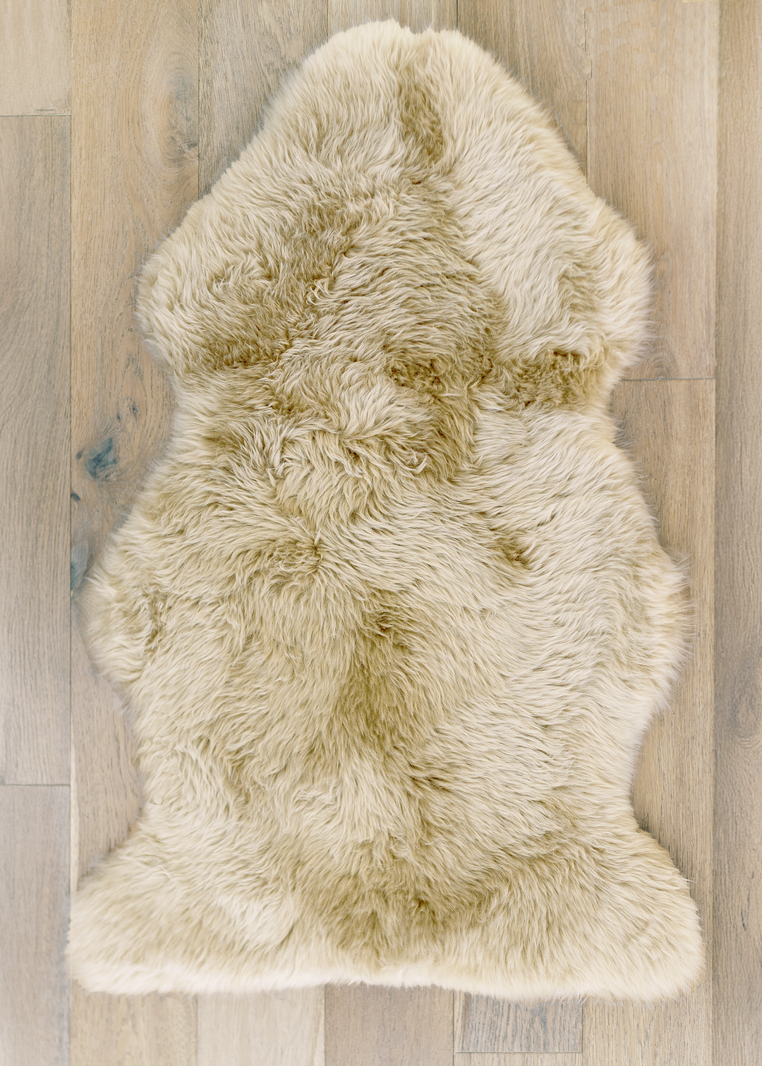 Oilo Real Fur Rug | Highland Hide Cream