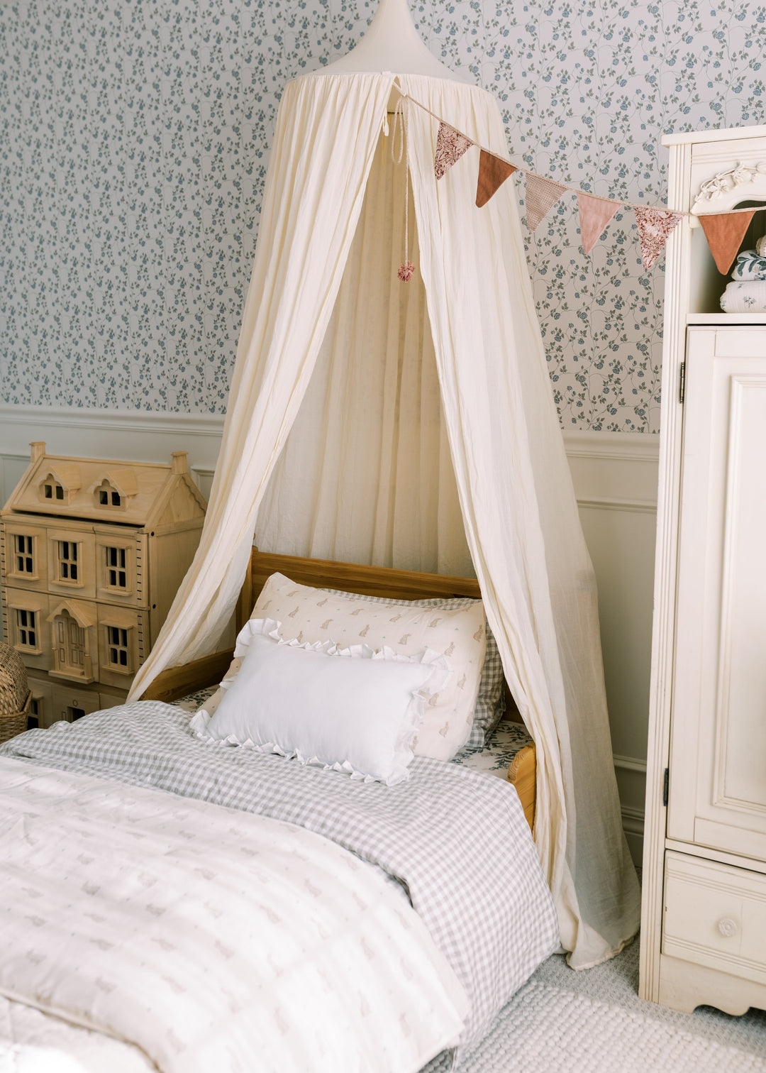 Oilo Bunny | Premium Muslin Crib Quilt & Sham Set