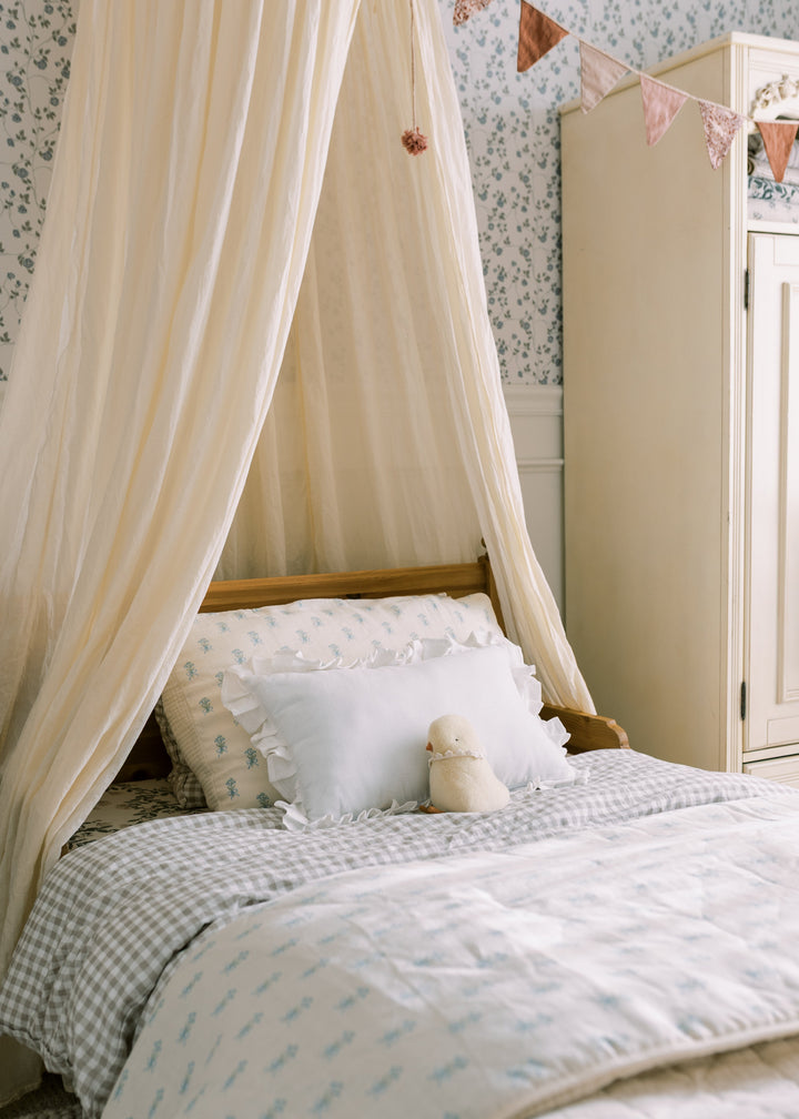 Oilo Lily of the Valley | Premium Muslin Crib Quilt & Sham Set