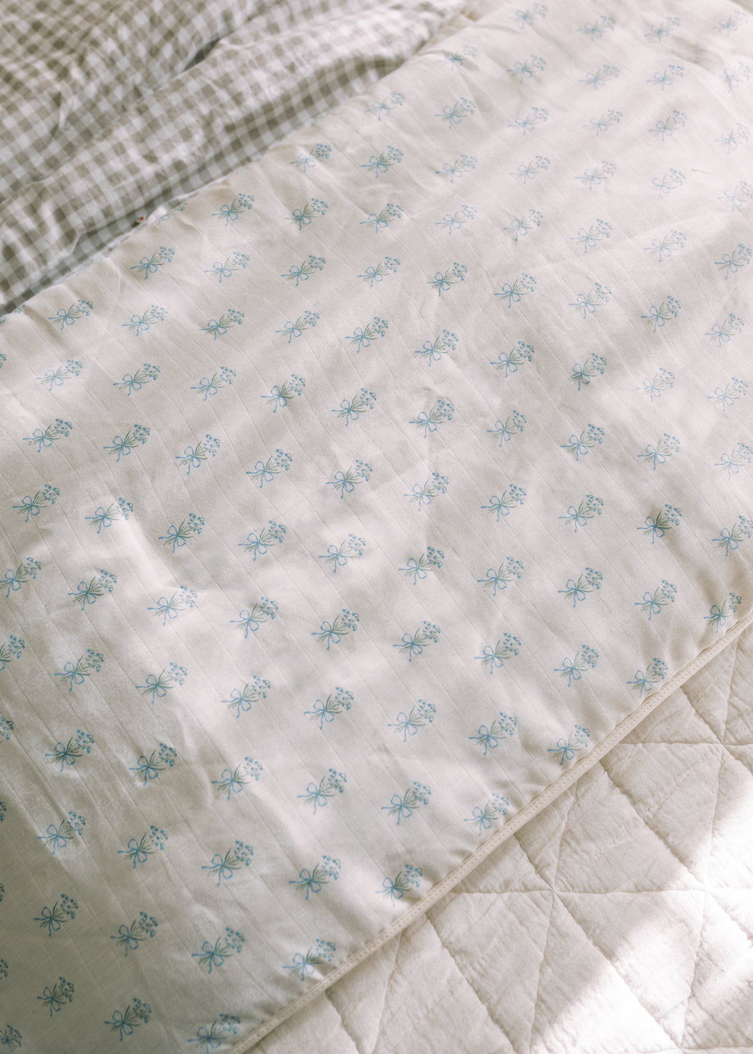 Oilo Lily of the Valley | Premium Muslin Crib Quilt & Sham Set