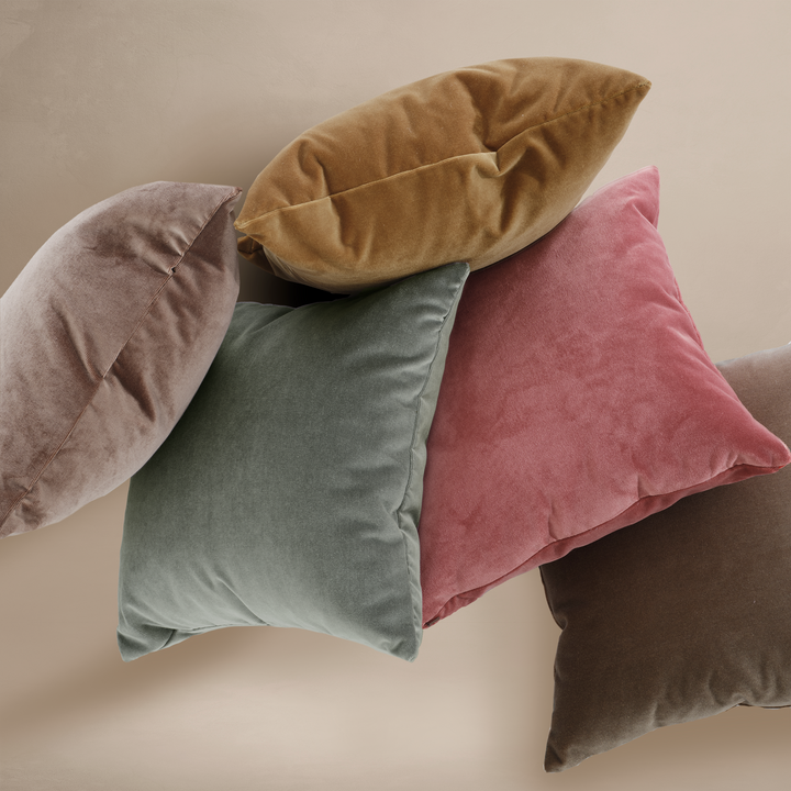 Oilo Faux Mohair 'Mink' Throw Pillow