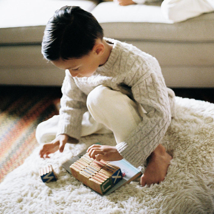 Oilo Ollie Ottoman: a Chair and a Half | Stationary Rectangle Ottoman With Wood Legs