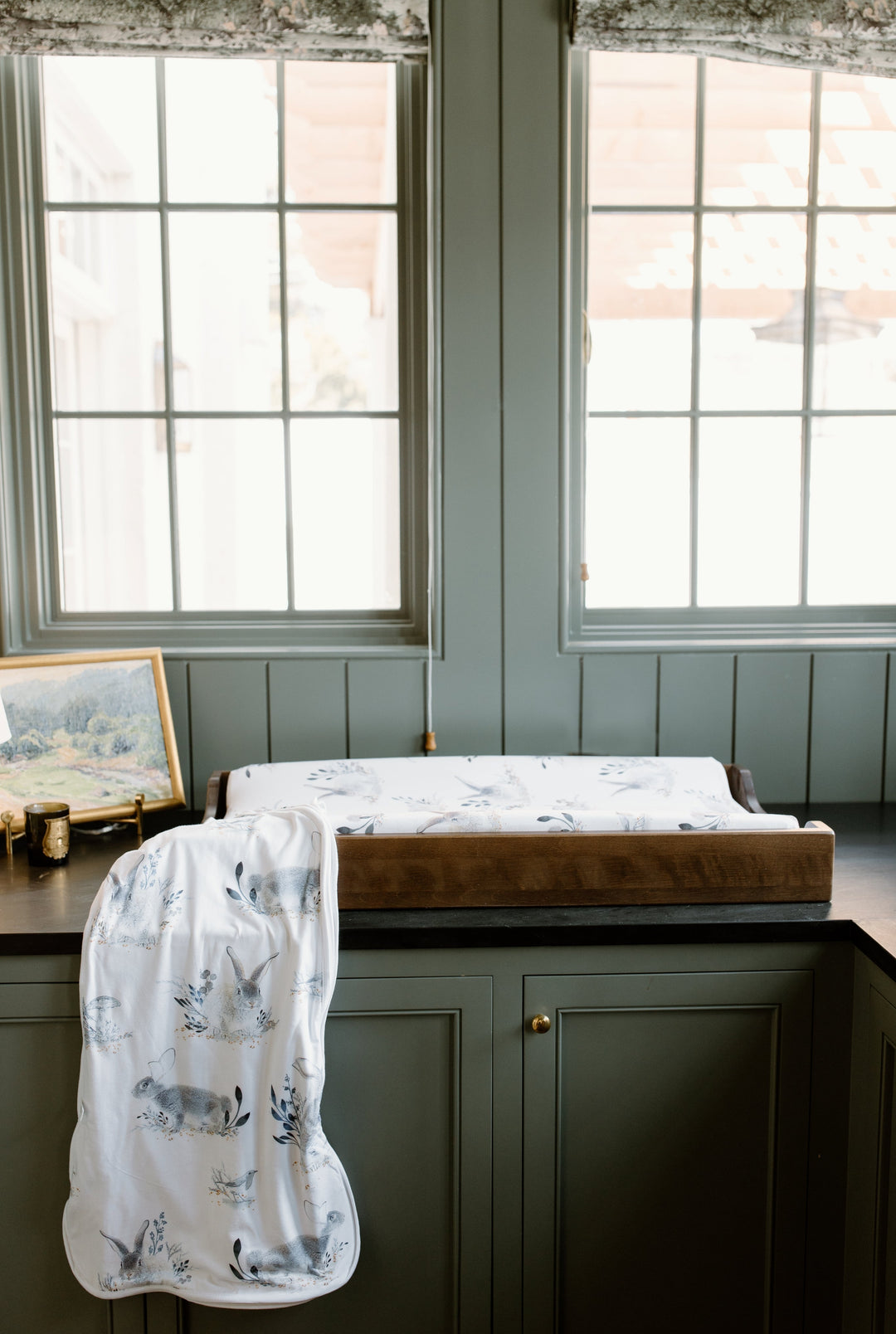Oilo Cottontail | Convertible Bassinet Sheet & Changing Pad Cover