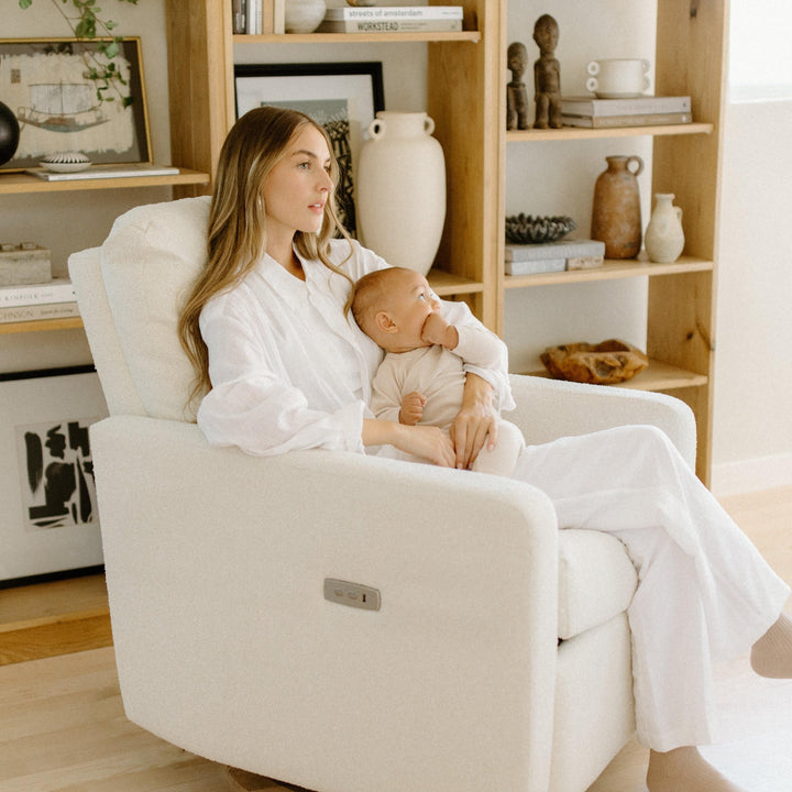 Oilo Drew Gliding Swivel Nursery Recliner