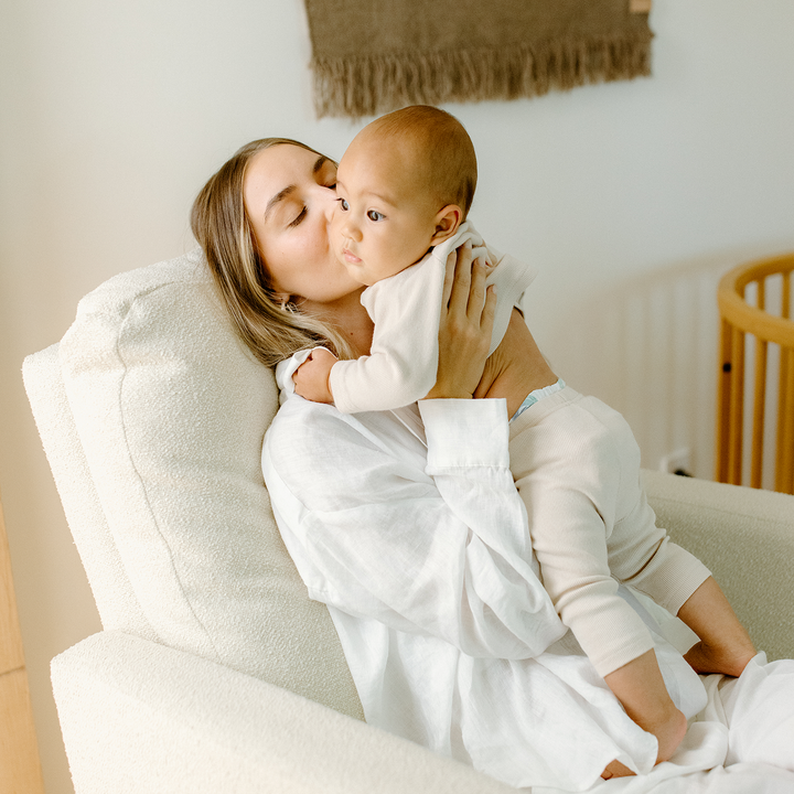 Oilo Drew Gliding Swivel Nursery Recliner