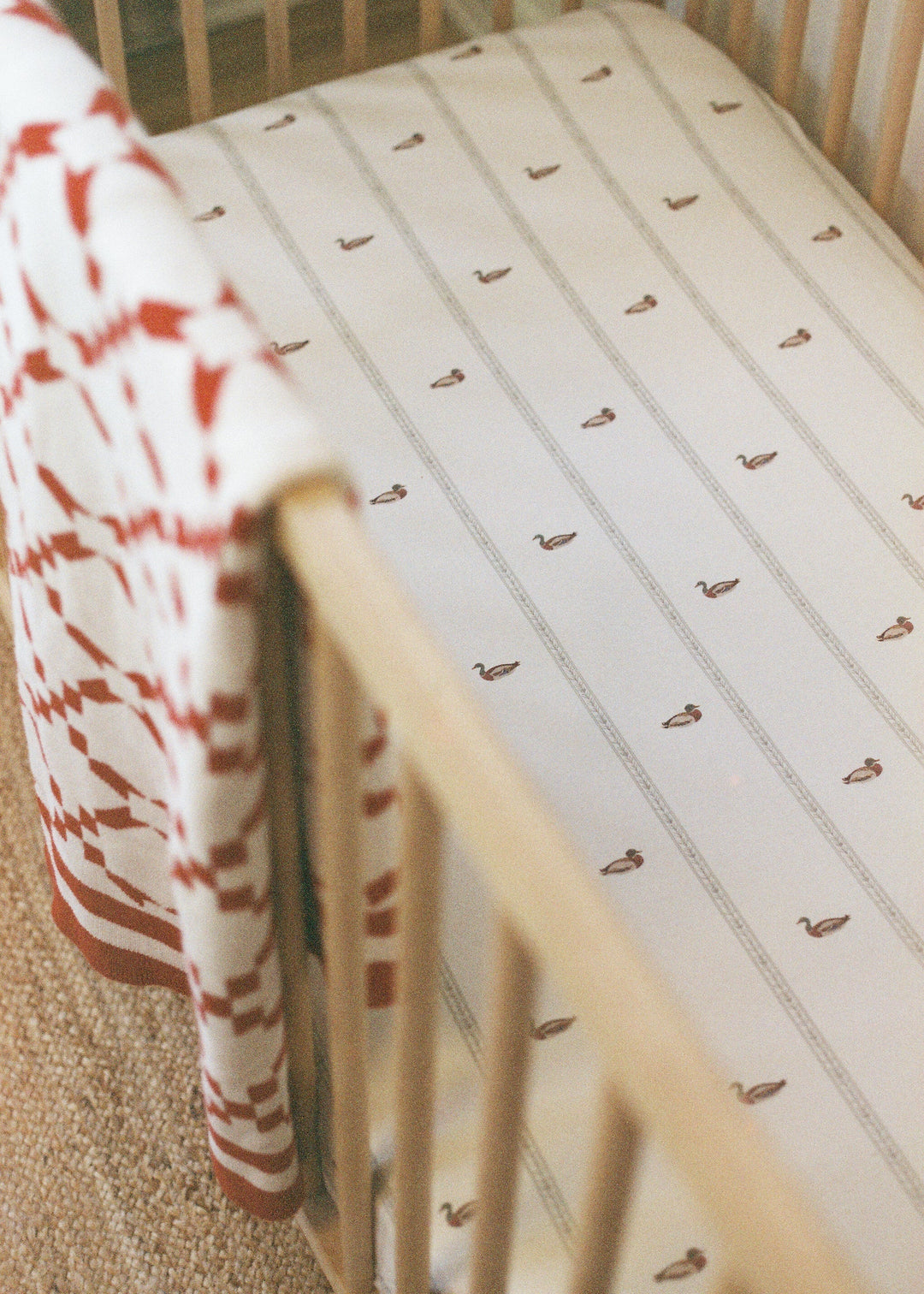 Oilo Mallard Duck | Crib Sheet