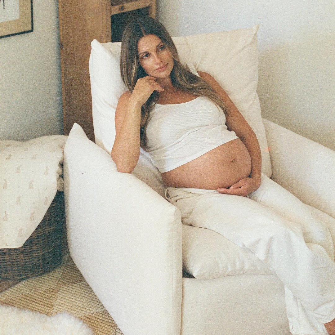 Oilo James: a Chair and a Half | Gliding Swivel Nursery Recliner