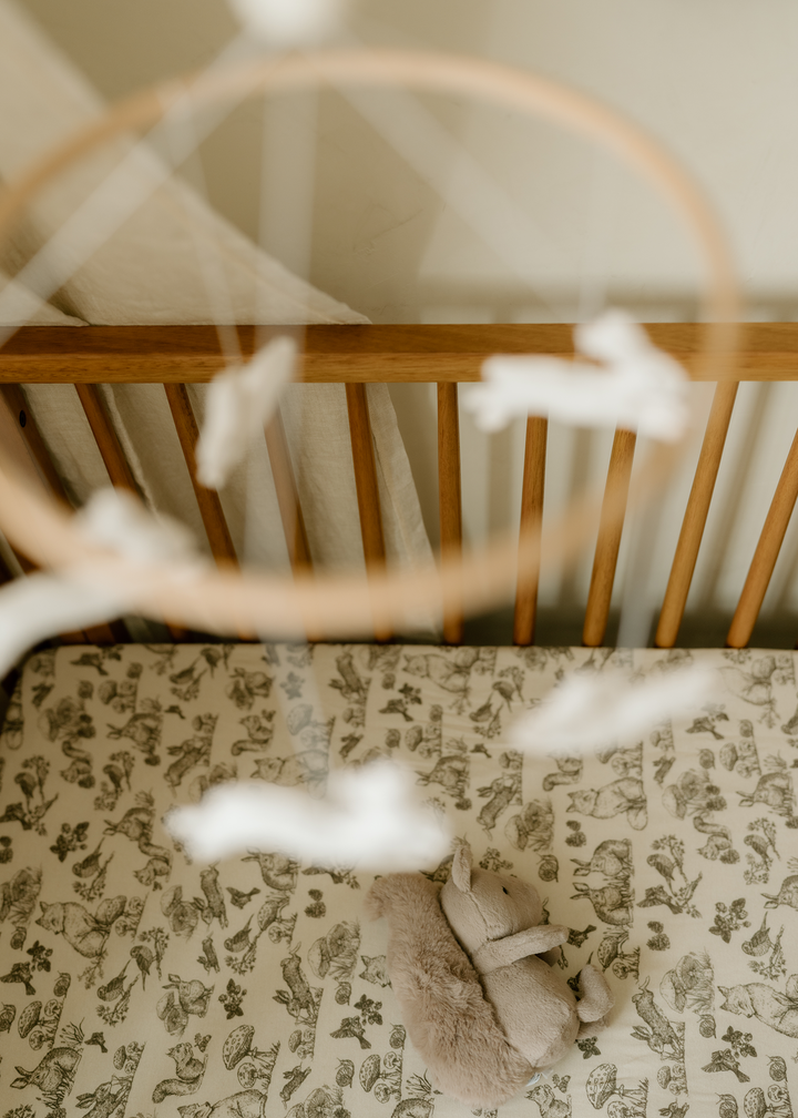 Oilo Woodland Nursery | Crib Sheet