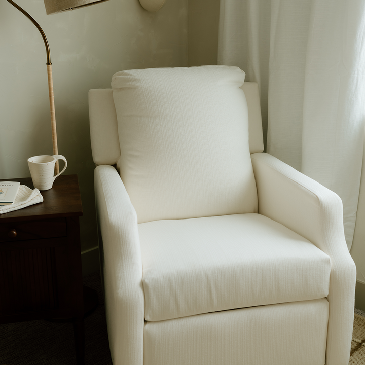 Oilo Harlow Gliding Swivel Nursery Recliner