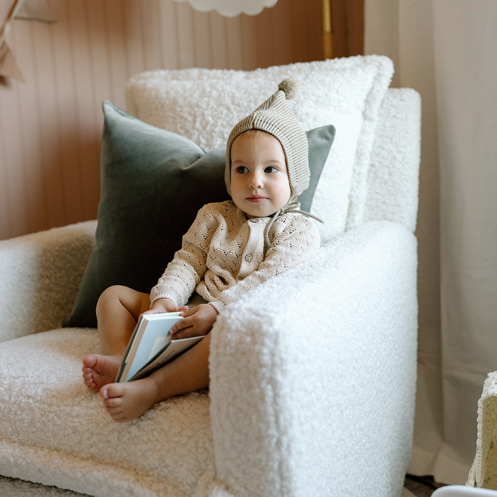 Oilo Flynn Gliding Swivel Nursery Recliner
