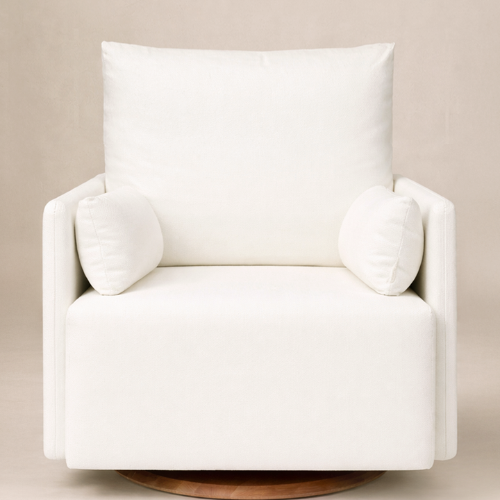 Oilo Ollie: a Chair and a Half | Swivel Nursery Glider with Back Recline Feature