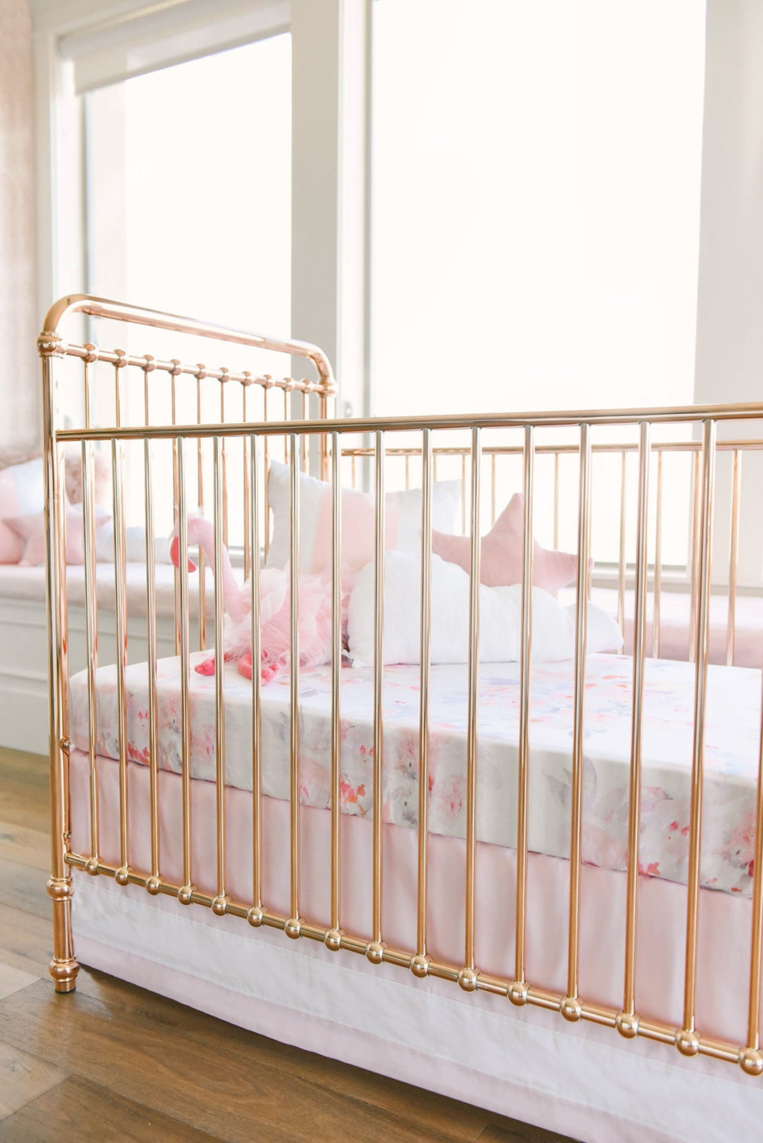 Oilo Prim Floral | Crib Sheet